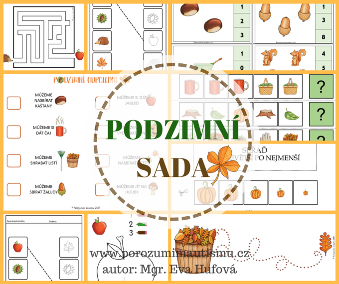 podzim pracovní listy